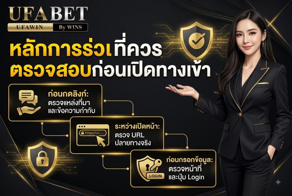 หลักการร่วมที่ควรตรวจสอบก่อนเปิดทางเข้า 